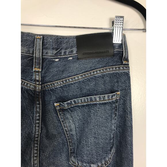 Citizens of Humanity CoH Annina Wide Leg Jeans Premium Vintage 23 Dark Wash EUC - Picture 8 of 14